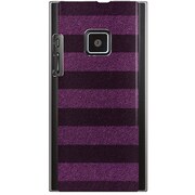 102P-YCM2P0129-78 [SoftBank 102P用 カバー ボーダーソックスパープル＆ネイビー]