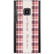 102P-YCM2P0159-78 [SoftBank 102P用 カバー チェック柄コレクションbeauty]