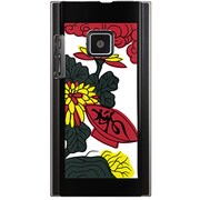 102P-YCM2P0166-78 [SoftBank 102P用 カバー 菊に盃]