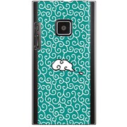 102P-YCM2P0209-78 [SoftBank 102P用 カバー 唐草模様ぐりーん]