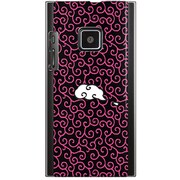 102P-YCM2P0210-78 [SoftBank 102P用 カバー 唐草模様ぴんく]