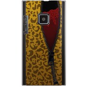 102P-YCM2P0223-78 [SoftBank 102P用 カバー ヒョウ柄ジッパー]