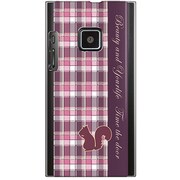 102P-YCM2P0256-78 [SoftBank 102P用 カバー チェック柄コレクションリス]
