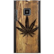 102P-YCM2P0338-78 [SoftBank 102P用 カバー Leaves]