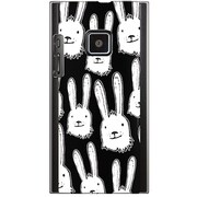 102P-YCM2P0370-78 [SoftBank 102P用 カバー Rabbit's]
