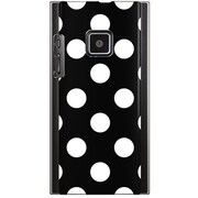 102P-YCM2P0397-78 [SoftBank 102P用 カバー DotPatternクラシックBigブラック]