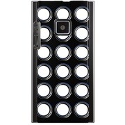 102P-YCM2P0399-78 [SoftBank 102P用 カバー BlackPunk]