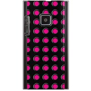 102P-YCM2P0413-78 [SoftBank 102P用 カバー ブラックグロメット＆ピンク]