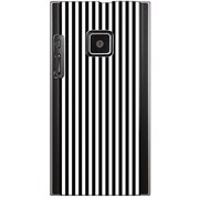 102P-YCM2P0418-78 [SoftBank 102P用 カバー モノクロストライプベビーライン]