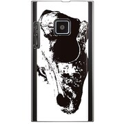 102P-YCM2P0439-78 [SoftBank 102P用 カバー デザートフーセルモノクロ]