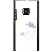 102P-YCM2P0461-78 [SoftBank 102P用 カバー フラワー＆バタフライ]