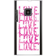 102P-YCM2P0470-78 [SoftBank 102P用 カバー LOVE.LOVE.LOVE.TheWhite]