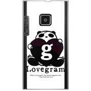 102P-YCM2P0473-78 [SoftBank 102P用 カバー Lovegram＆PandaLove]