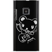 102P-YCM2P0481-78 [SoftBank 102P用 カバー MELOICMAメロイックマMELOICMA＆Guitar-Black]