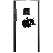 102P-YCM2P0486-78 [SoftBank 102P用 カバー メロイックキャットサイコパス＆アップル-B]