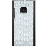 102P-YCM2P0512-78 [SoftBank 102P用 カバー ぷちぷちフェイクPhoneシルバー]