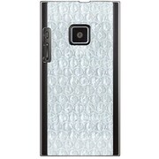 102P-YCM2P0513-78 [SoftBank 102P用 カバー ぷちぷちフェイクPhoneグレイ]