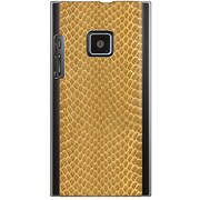 102P-YCM2P0524-78 [SoftBank 102P用 カバー ヘビ柄イエローミックス]