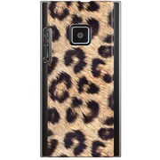 102P-YCM2P0562-78 [SoftBank 102P用 カバー ヒョウ柄ワイルド＆クオリティー]