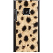 102P-YCM2P0563-78 [SoftBank 102P用 カバー チーター柄ワイルド＆クオリティー]