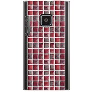 102P-YCM2P0581-78 [SoftBank 102P用 カバー スウェーデンタイルチェリー]