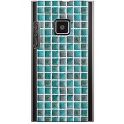 102P-YCM2P0584-78 [SoftBank 102P用 カバー スウェーデンタイルエメラルド]