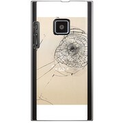102P-YCM2P0595-78 [SoftBank 102P用 カバー フェイククラッシュガラスゴールドしょぼーん]