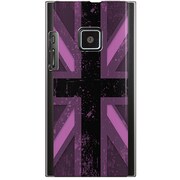 102P-YCM2P0601-78 [SoftBank 102P用 カバー ユニオンジャックコレクショングレーカラーズ♯10パープル]