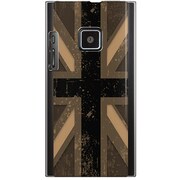 102P-YCM2P0603-78 [SoftBank 102P用 カバー ユニオンジャックコレクショングレーカラーズ♯30エッジオレンジ]