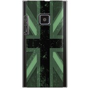 102P-YCM2P0606-78 [SoftBank 102P用 カバー ユニオンジャックコレクショングレーカラーズ♯60シルエットグリーン]