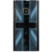102P-YCM2P0609-78 [SoftBank 102P用 カバー ユニオンジャックコレクショングレーカラーズ♯90ロンドンブルー]