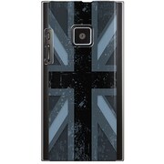 102P-YCM2P0610-78 [SoftBank 102P用 カバー ユニオンジャックコレクショングレーカラーズ♯100EMIブルー]