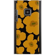 102P-YCM2P0626-78 [SoftBank 102P用 カバー ルーズフラワーコレクションシルエットカラーズ♯30バーミンガムイエロー]