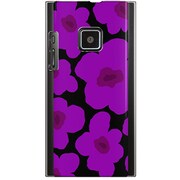 102P-YCM2P0629-78 [SoftBank 102P用 カバー ルーズフラワーコレクションシルエットカラーズ♯60オリスターパープル]