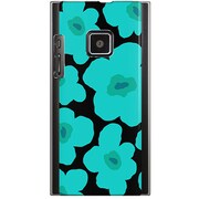 102P-YCM2P0632-78 [SoftBank 102P用 カバー ルーズフラワーコレクションシルエットカラーズ♯90オルビアグリーン]