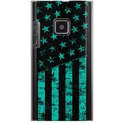 102P-YCM2P0645-78 [SoftBank 102P用 カバー ブラックアメリカンフラッグLAカラーズ♯50テキサスミント]