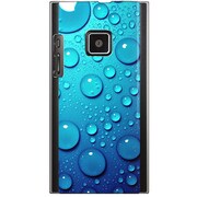 102P-YCM2P0703-78 [SoftBank 102P用 カバー ウォーターパネルグラフィックブルー]
