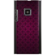 102P-YCM2P0759-78 [SoftBank 102P用 カバー クラシックパターンデザインクイーンマゼンタ]