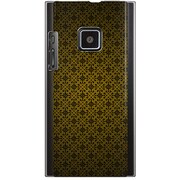 102P-YCM2P0761-78 [SoftBank 102P用 カバー クラシックパターンデザインクイーンゴールド]