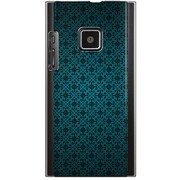102P-YCM2P0762-78 [SoftBank 102P用 カバー クラシックパターンデザインクイーングリーン]