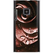 102P-YCM2P0767-78 [SoftBank 102P用 カバー ウォーターローズクラシックデザインレッド]