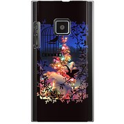 102P-YCM2P0784-78 [SoftBank 102P用 カバー FramePictureCollectionsクリスマスツリー]