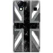 102SH-YCM2P0007-78 [SoftBank 102SH AQUOS PHONE用 カバー ユニオンジャックコレクショングレー]