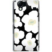 102SH-YCM2P0021-78 [SoftBank 102SH AQUOS PHONE用 カバー ルーズフラワーコレクションホワイト]