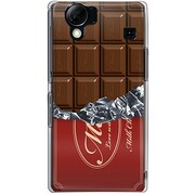 102SH-YCM2P0039-78 [SoftBank 102SH AQUOS PHONE用 カバー 板チョココレクションエンジ包装]