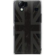 102SH-YCM2P0043-78 [SoftBank 102SH AQUOS PHONE用 カバー ユニオンジャックコレクションBlackout]