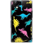 102SH-YCM2P0046-78 [SoftBank 102SH AQUOS PHONE用 カバー スウィートザウルス]