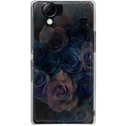 102SH-YCM2P0048-78 [SoftBank 102SH AQUOS PHONE用 カバー ローズクロス]