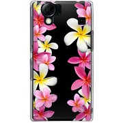 102SH-YCM2P0049-78 [SoftBank 102SH AQUOS PHONE用 カバー プルメリアロマンス]