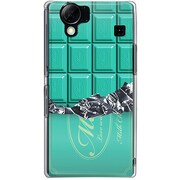 102SH-YCM2P0068-78 [SoftBank 102SH AQUOS PHONE用 カバー 板チョココレクションミント]